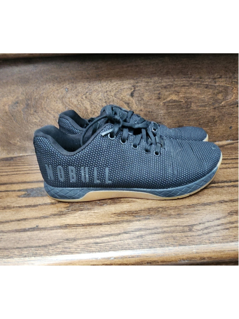 NOBULL Training Sneakers Black and Gum size 8